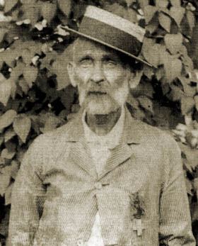 Sepia tone image of Marshall P. Felch. Circa 1880s.